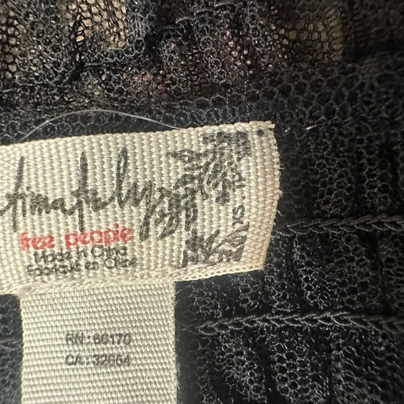 Free People Black Sheer Spaghetti Strap maxi Dress - Picture 14 of 17